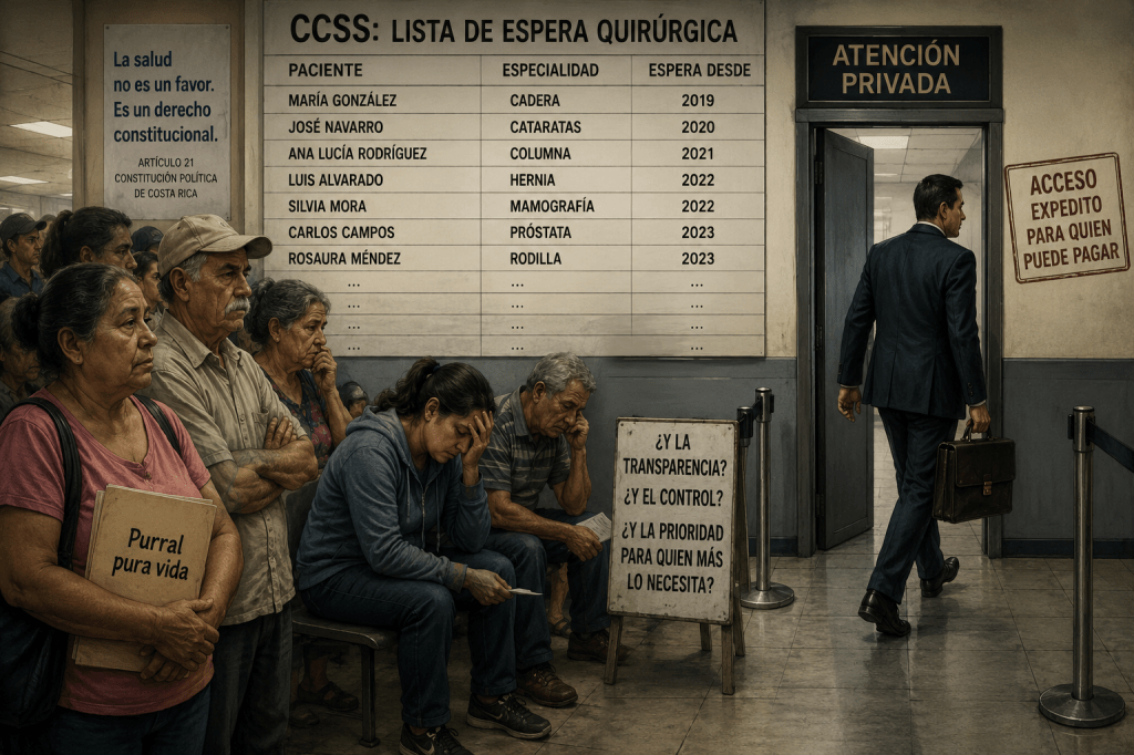 Las listas de espera no son una fatalidad: son una decisión&nbsp;política
